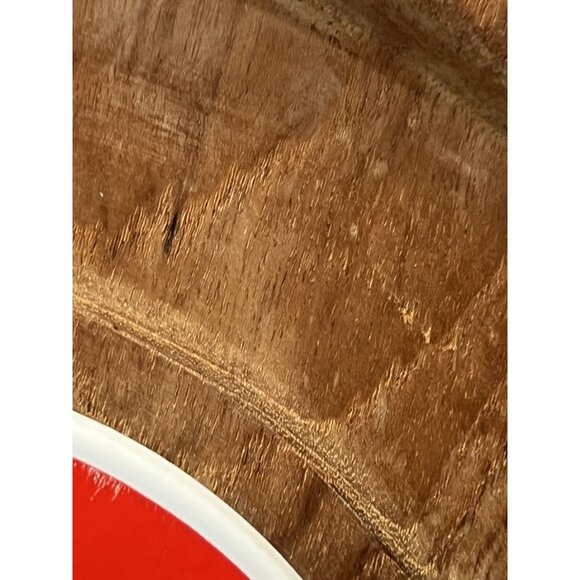 Vintage GoodWood Teak Cheese Cracker Tray Christmas Tree Tile Charcuterie Board - Picture 6 of 9